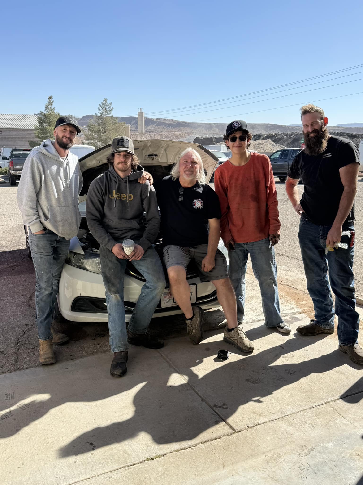 Steven Loui and Jake Mickelson — Done Right Mobile Repair team
